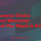 Insurance Choice Home Warranty: What You Need to Know