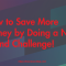 How to Save More Money by Doing a No Spend Challenge!