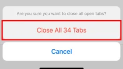 Efficiently Close All Safari Tabs Simultaneously on Your iPhone